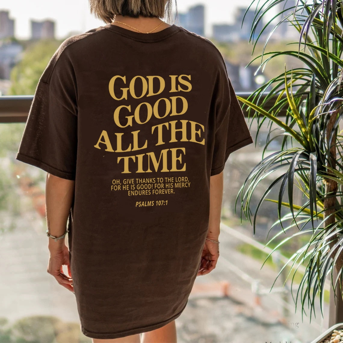 God is Good Oversize Tee (Women)