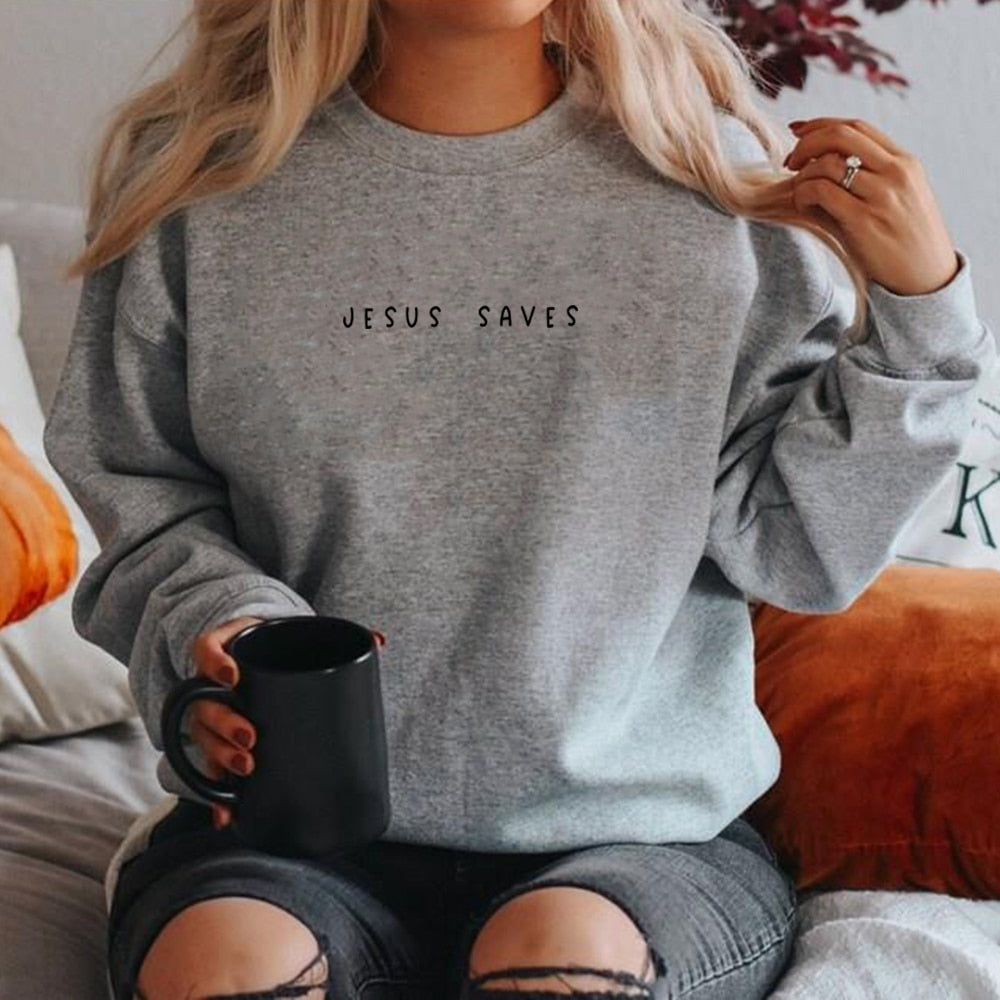 Jesus Saves Sweater (Women)