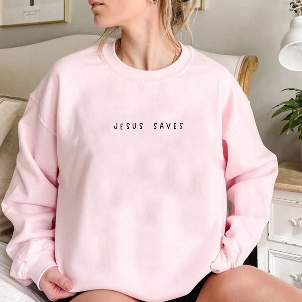 Jesus Saves Sweater (Women)