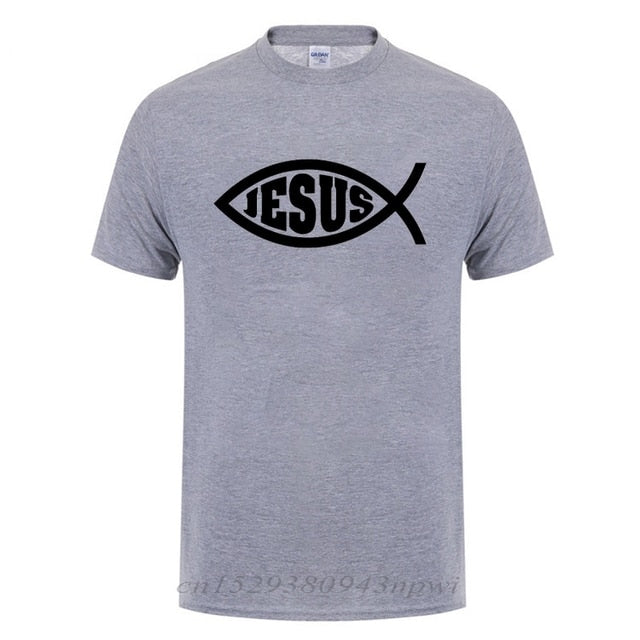 Jesus Fish Tee (Men)