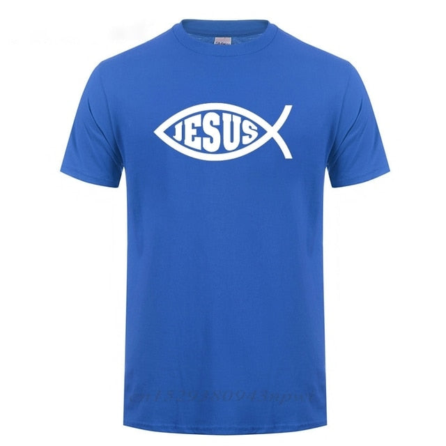 Jesus Fish Tee (Men)
