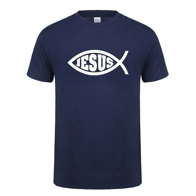 Jesus Fish Tee (Men)