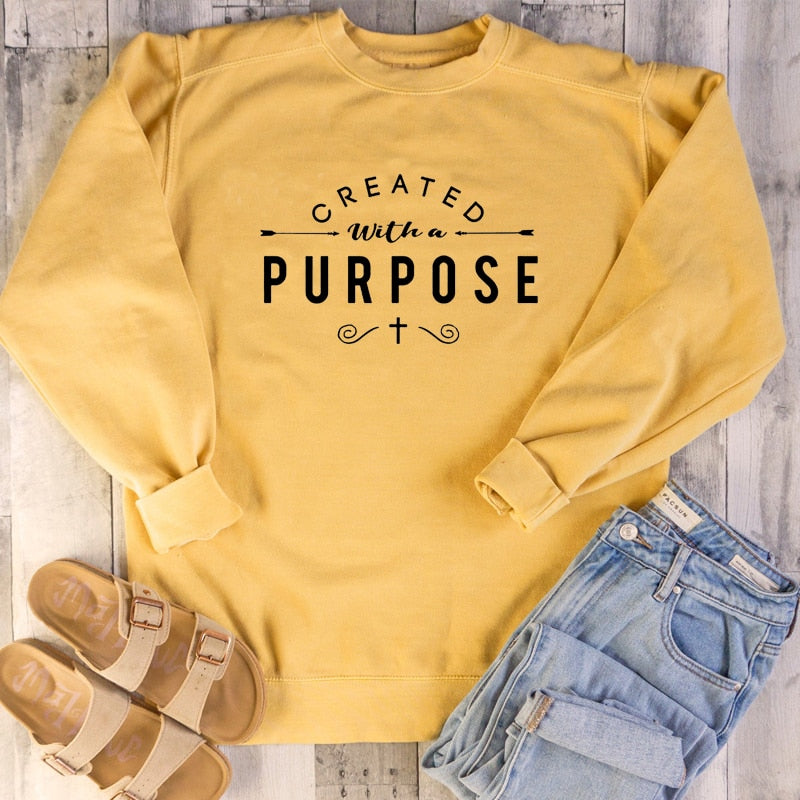 Created with A Purpose Sweater (Women)