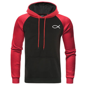 Jesus Fish Hoody (Men)