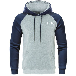 Jesus Fish Hoody (Men)