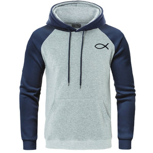 Jesus Fish Hoody (Men)