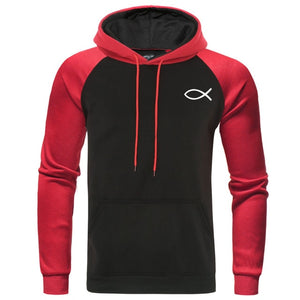 Jesus Fish Hoody (Men)