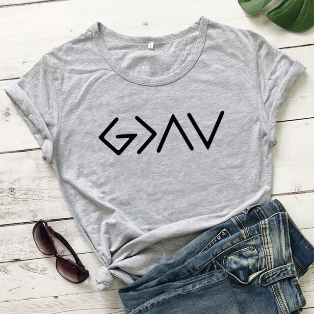 God is Greater Tee (Women)