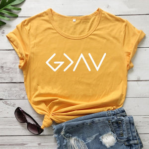 God is Greater Tee (Women)