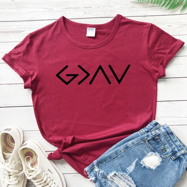 God is Greater Tee (Women)
