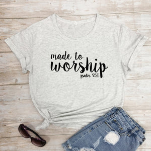 Made To Worship Tee (Women)