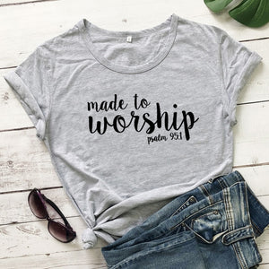 Made To Worship Tee (Women)