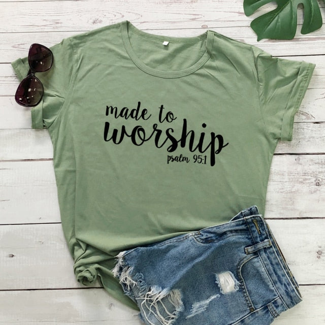 Made To Worship Tee (Women)