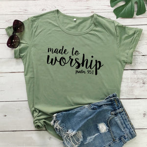 Made To Worship Tee (Women)
