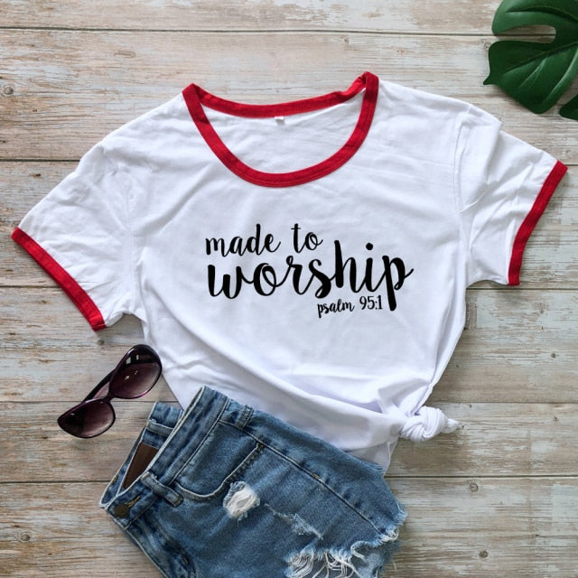 Made To Worship Tee (Women)
