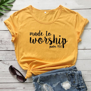 Made To Worship Tee (Women)