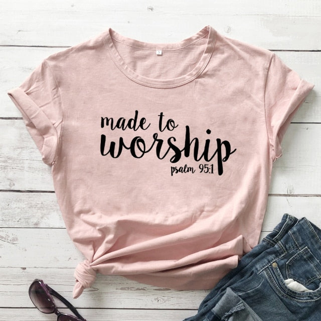 Made To Worship Tee (Women)