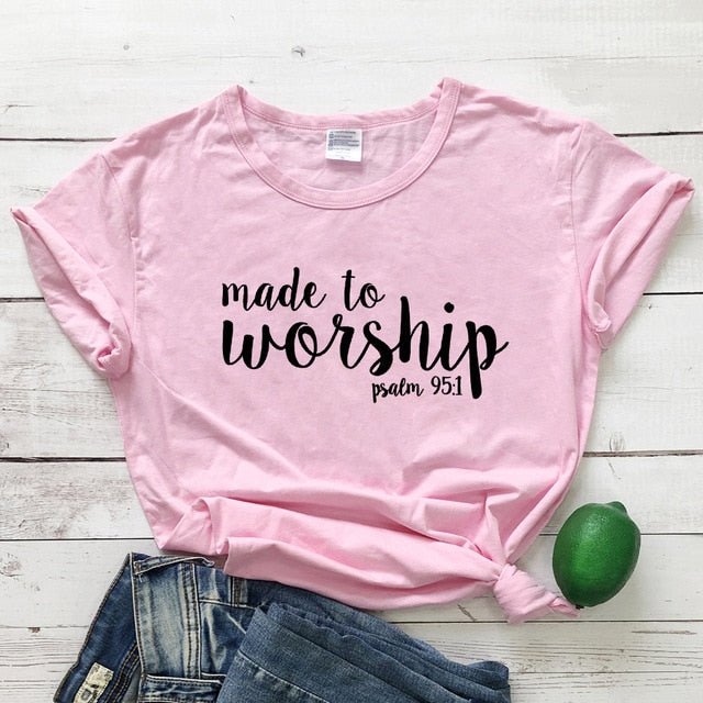 Made To Worship Tee (Women)