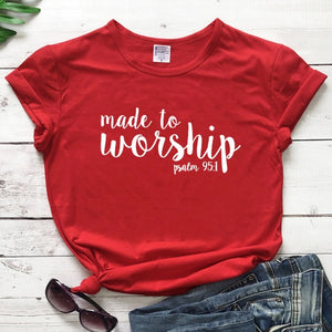 Made To Worship Tee (Women)