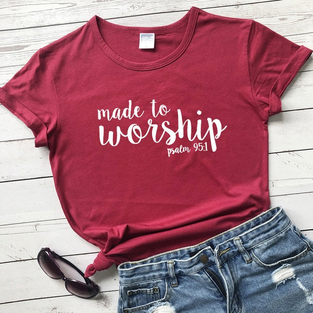 Made To Worship Tee (Women)