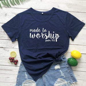 Made To Worship Tee (Women)