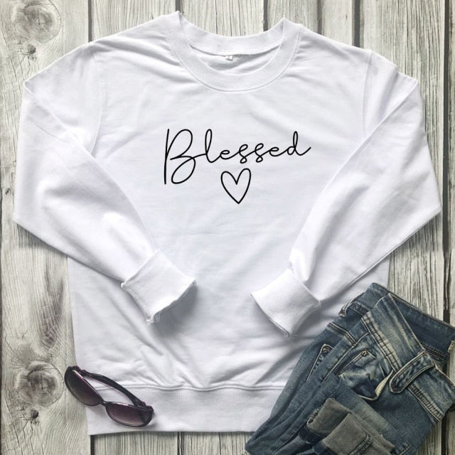 Blessed Heart Sweatshirt (Women)