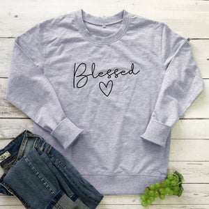 Blessed Heart Sweatshirt (Women)