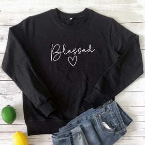 Blessed Heart Sweatshirt (Women)
