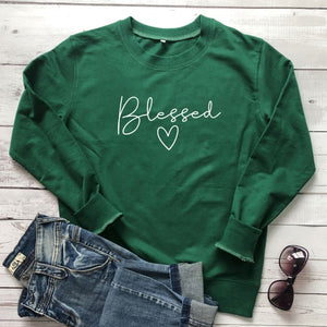 Blessed Heart Sweatshirt (Women)