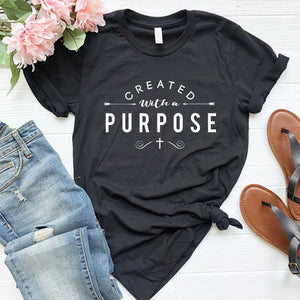 Created with A Purpose Tee (Women)
