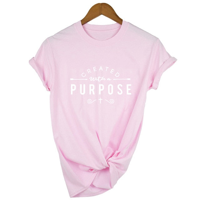 Created with A Purpose Tee (Women)