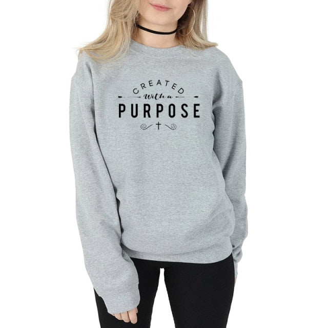 Created with A Purpose Sweater (Women)