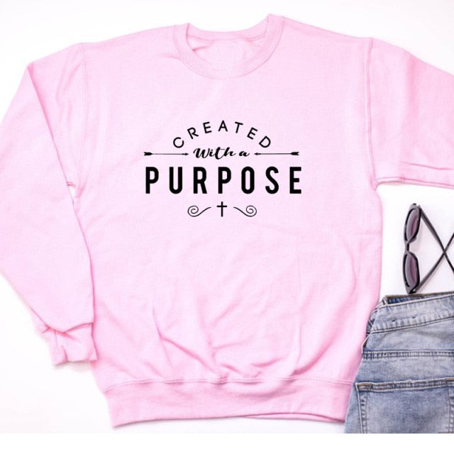 Created with A Purpose Sweater (Women)
