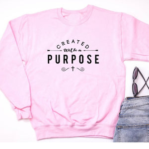 Created with A Purpose Sweater (Women)